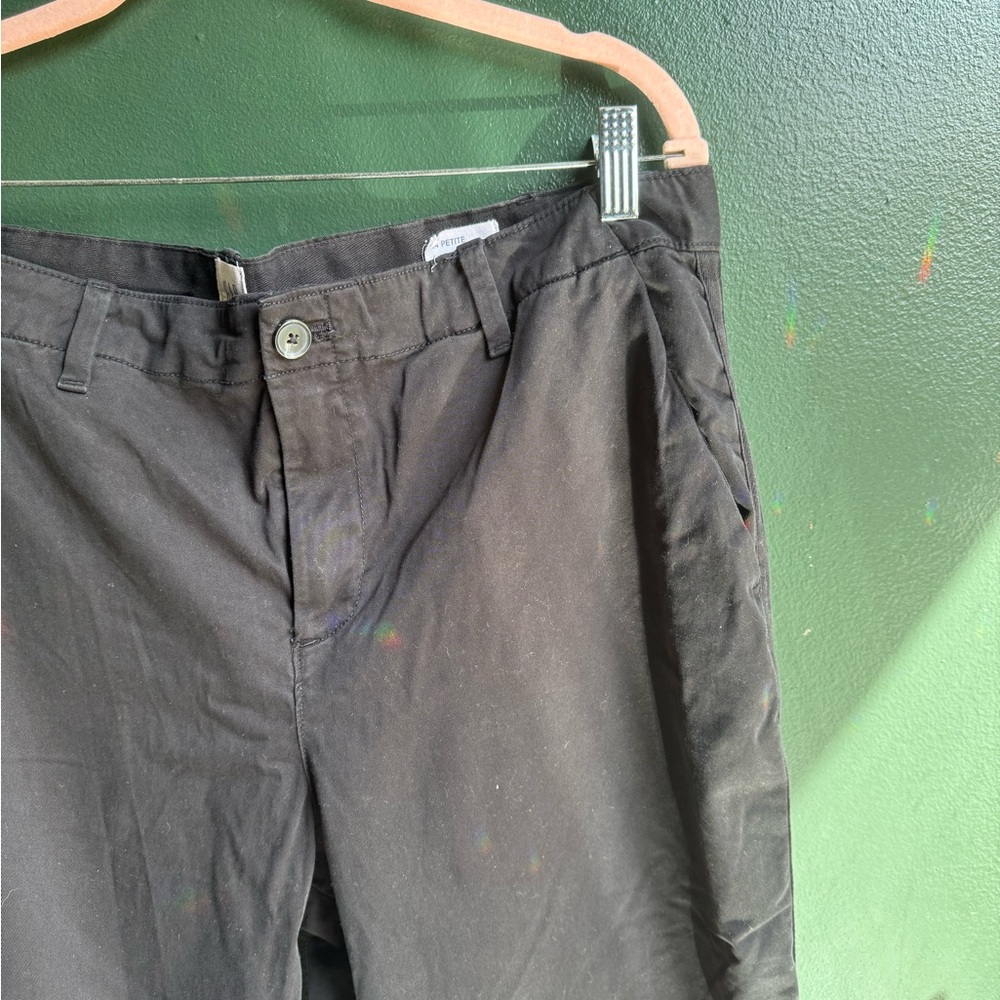 GAP Black Straight Leg Pants